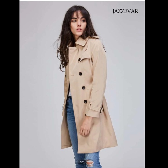 JAZZEVAR- Trench Coat - Picture 3 of 6